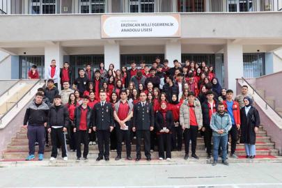 Erzincan’da 882 öğrenciye jandarma akademisi tanıtıldı