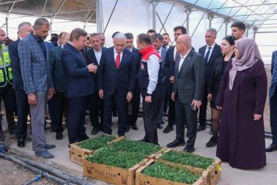 Erzincan’da tarımsal üretimi artıracak proje yerinde incelendi