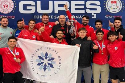 ETÜ Türkiye Güreş Şampiyonasına damga vurdu