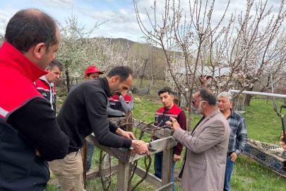 Kağızman’da meyvecilikte eğitim seferberliği sürüyor