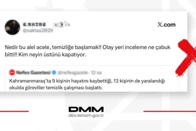 Kahramanmaraş'ta 'deliller karartıldı' iddialarına yalanlama