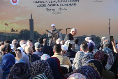 Misafir hafızlardan Kur'an-ı Kerim ziyafeti