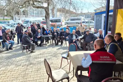 Mudanya'da üreticilere 'Bitki Koruma Ürünleri' eğitimi
