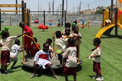 TİKA'nın Sudan'da kurduğu çocuk parkı açıldı