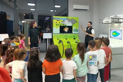 Balıkesirli çocuklara ÇEBİM'de bilim eğitimi