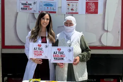 Batman Kozluk’ta tuz farkındalığı