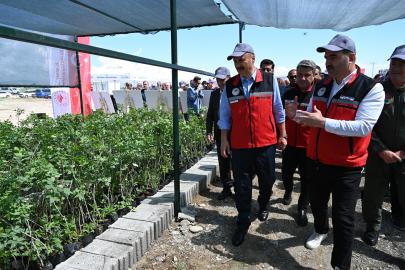 Batman'da "Fidan üretim üssü" projesi tanıtıldı