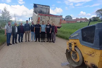 Bayram öncesi kırsalda yol seferberliği