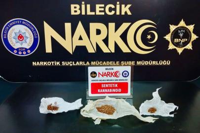 Bilecik’te uyuşturucu operasyonu: Bir şüpheli yakalandı