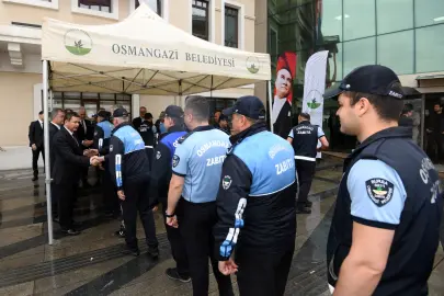 Bursa Osmangazi Belediyesi ailesi bayramlaştı