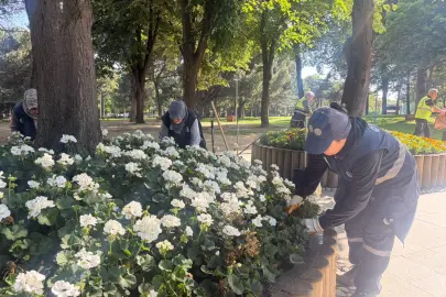 Bursa'da yeşil alanlarda çifte hazırlık