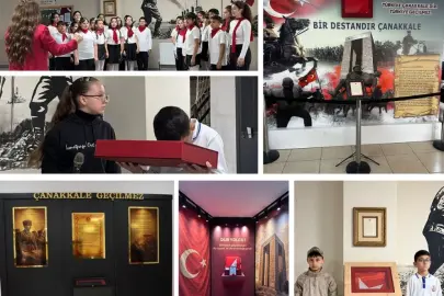 Çanakkale Şehitliği'nin al bayrakları geleceğe emanet