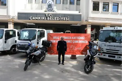 Çankırı Belediyesi yeni araç sayısı 100’ü aştı