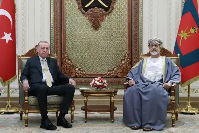 Cumhurbaşkanı Erdoğan, Umman Sultanı ile görüştü