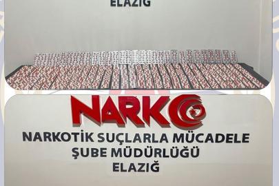 Elazığ’da uyuşturucuyla mücadele: 3 tutuklama