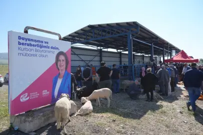 Eskişehir kurban pazarında hijyenik mesai
