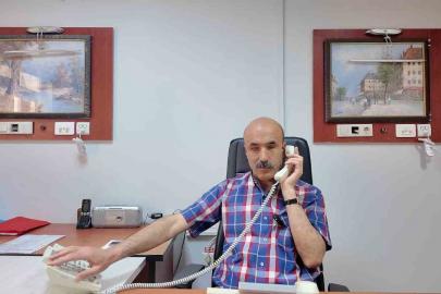 Görme engelli santral memuru hafızasıyla hayran bırakıyor: Bin 500 numarayı ezbere biliyor