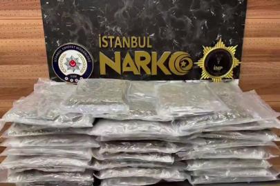 İstanbul Kartal’da narkotik operasyonu: 58 kilo skunk ele geçirildi