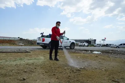 Kahraman belediyenin bayram mesaisi sürüyor