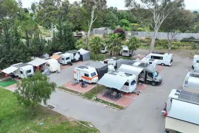 Karavan tutkunlarının bayram rotası Antalya oldu