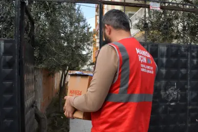 Manisa’da bayram öncesi gıda desteği