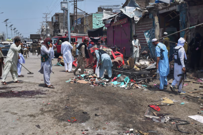 Pakistan'da pazar yerinde patlama: 9 ölü, 18 yaralı