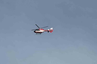 Yüksekova’dan Diyarbakır’a helikopterle hasta sevki