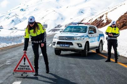 Erzurum kent merkezinde bir ayda 146 trafik kazası