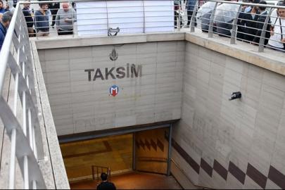 İstanbul'da Taksim ve Şişhane metro istasyonları ile füniküler bugün kapalı