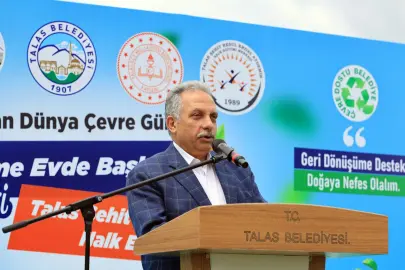 Kayseri Talas'ta çevre bilinci sanatla buluşuyor