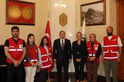 Vali Ziya Polat’tan Kızılay’a 158. kuruluş yıl dönümü tebriki