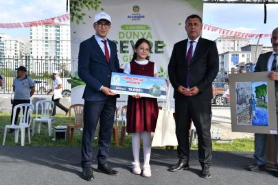 Yeşilyurt’ta çevre bilinci ödüllendirildi