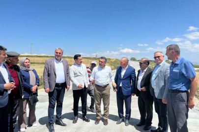 Akyaka’da köy yollarının sorunu çözülüyor