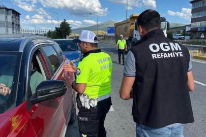 Erzincan’da 2 bin 200 sürücüye orman yangınlarına karşı bilgilendirme