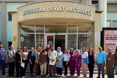 Erzurum’da iki ilçe hastanesi daha ’Anne Dostu’ oldu