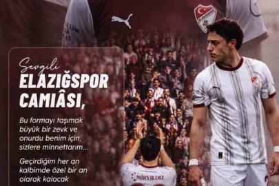 Haluk Mustafa Tan, Elazığspor’a veda etti