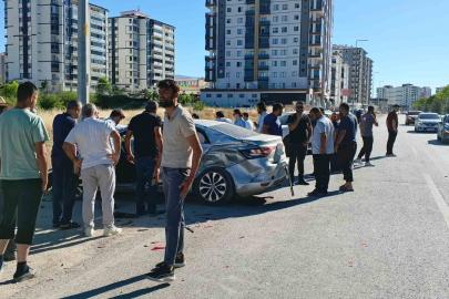 Malatya’da iki otomobil çarpıştı: 1 yaralı