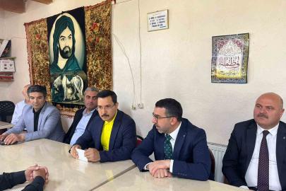 Milletvekili Çalkın Akyaka’da muhtarlar ve vatandaşlarla buluştu