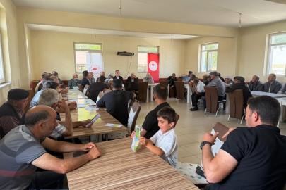 Tarım ve Orman Müdürü Enver Aydın üreticilerle buluştu
