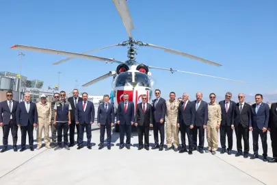 Türkiye’den KKTC’ye yangınla mücadele desteği... Söndürme helikopteri göreve başladı