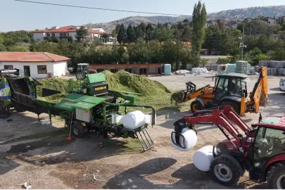 Ankara’da hayvan yetiştiricilerine silaj desteği