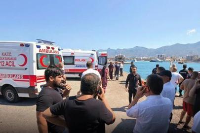 Batan gemide camları kırdırlar! Girne'deki faciayı yolcular anlattı: Çatırdama sesi geldi