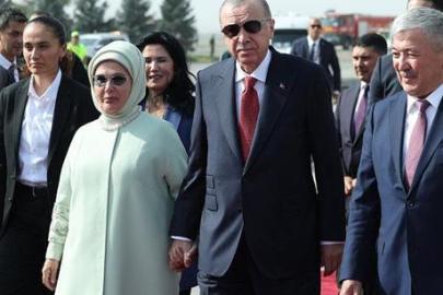 Cumhurbaşkanı Erdoğan, Kırgızistan'da