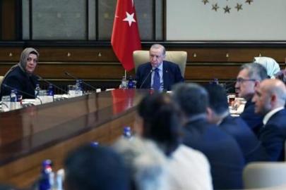 Cumhurbaşkanı Erdoğan şehit ailelerini kabul etti