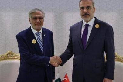 Dışişleri Bakanı Hakan Fidan, Pakistanlı mevkidaşı ile bir araya geldi