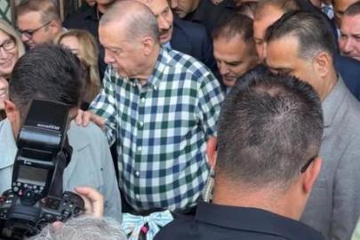 Erdoğan'dan Marmaris'te kendisini karşılayan belediye başkanına: Gelmek istiyorsan kapımız açık