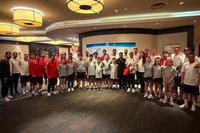 Erzincan’ın iki spor kulübü Erzurum’da buluştu