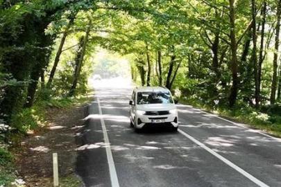 Gelin ve damatların fotoğraf çektirmek için akın ettiği yol! 9 kilometrelik doğa harikası