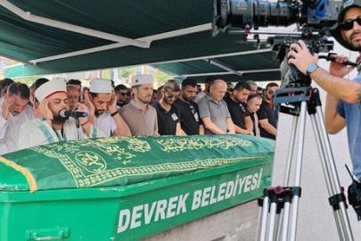 Kazada ölen genç kameraman, son yolculuğuna uğurlandı
