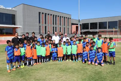 Konya Selçuklu'da minik sporculara ziyaret